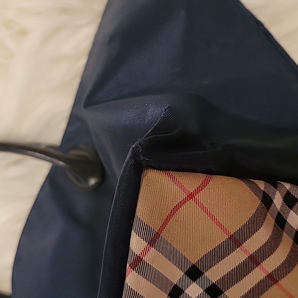 BURBERRY Blue Label Navy Tote w/Dust Bag - Picture 6 of 16